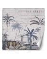 Exclusive wall murals - Hippopotamus tropical animals Andrea Haase | FEEBY