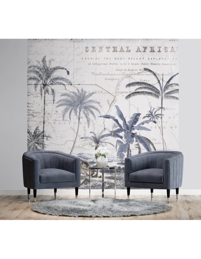 Exclusive wall murals - Hippopotamus tropical animals Andrea Haase | FEEBY
