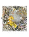 Exotic Wallpaper - Tiger in the jungle Andrea Haase | FEEBY