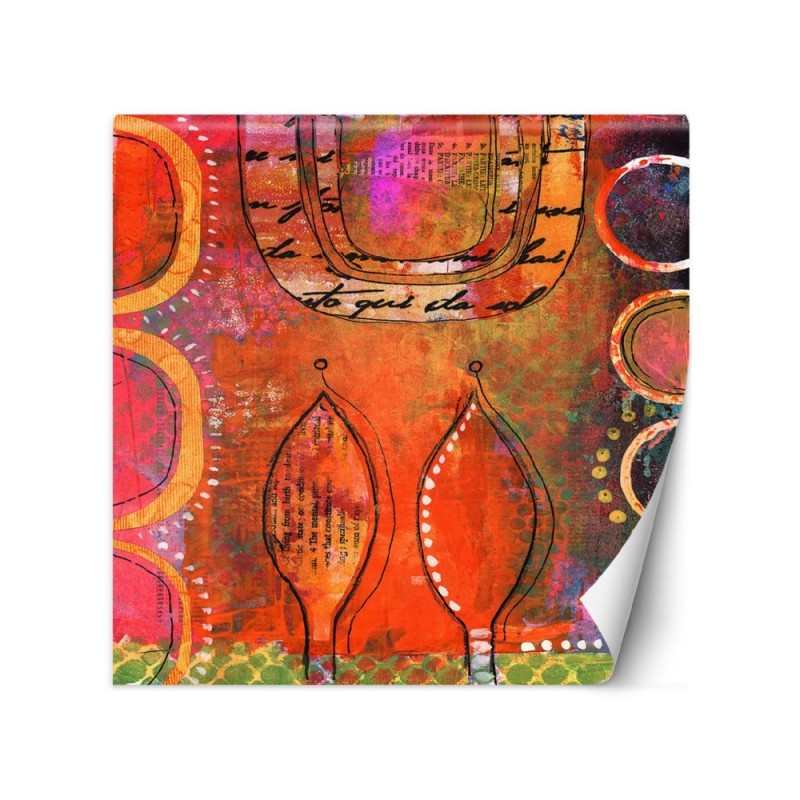 Wallpaper - Orange abstraction Andrea Haase | FEEBY