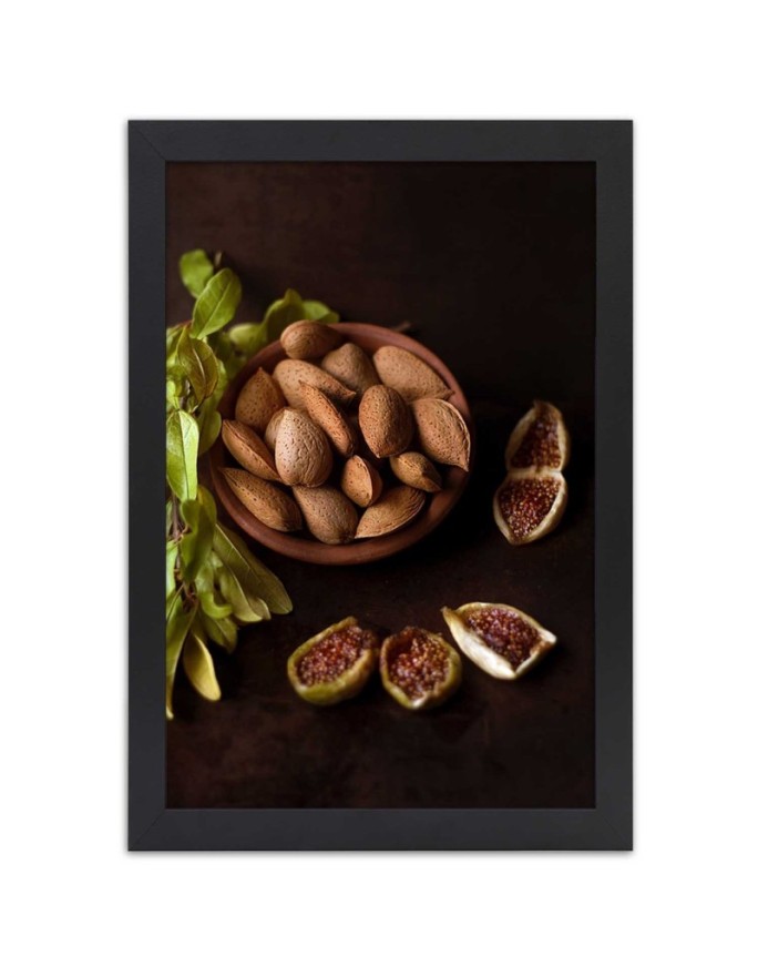 Poster Almonds nuts