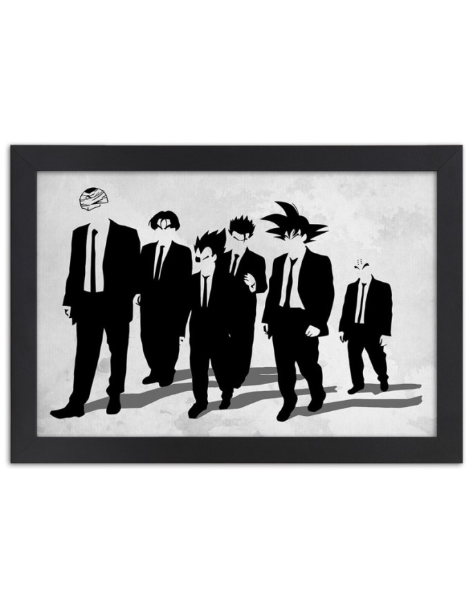 Poster Characters in suits