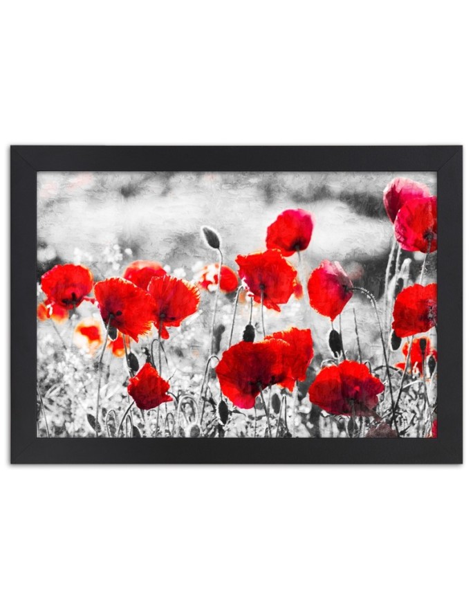 Poster Red field poppies