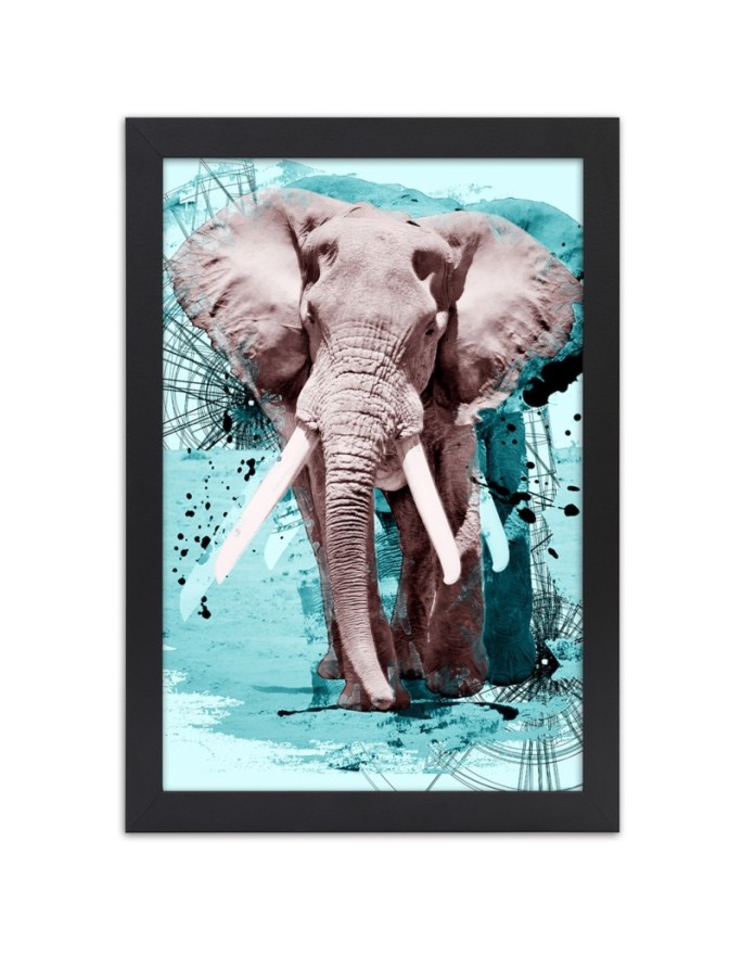 Poster Elephant watercolor