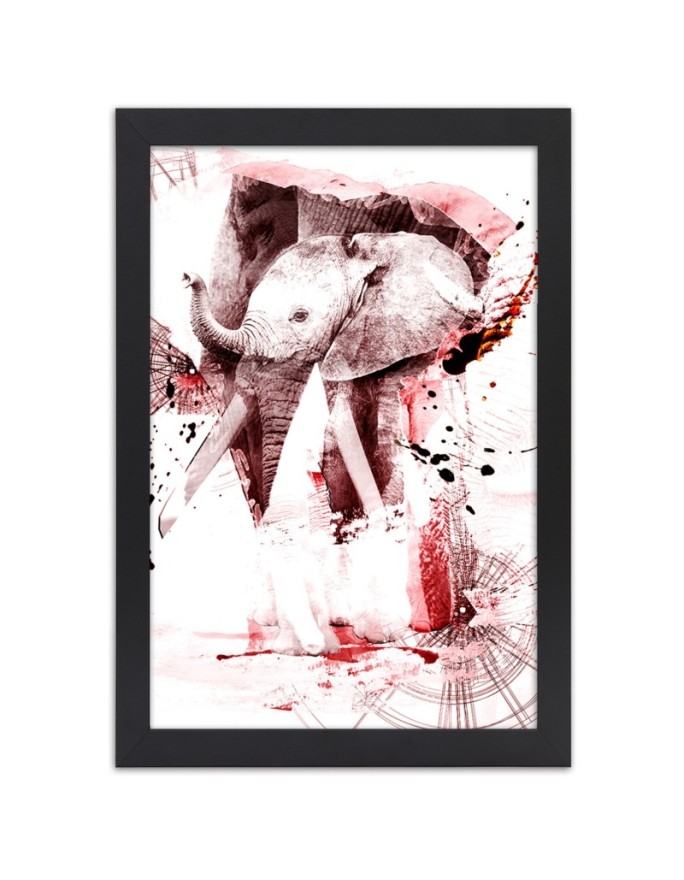 Poster Elephant abstract