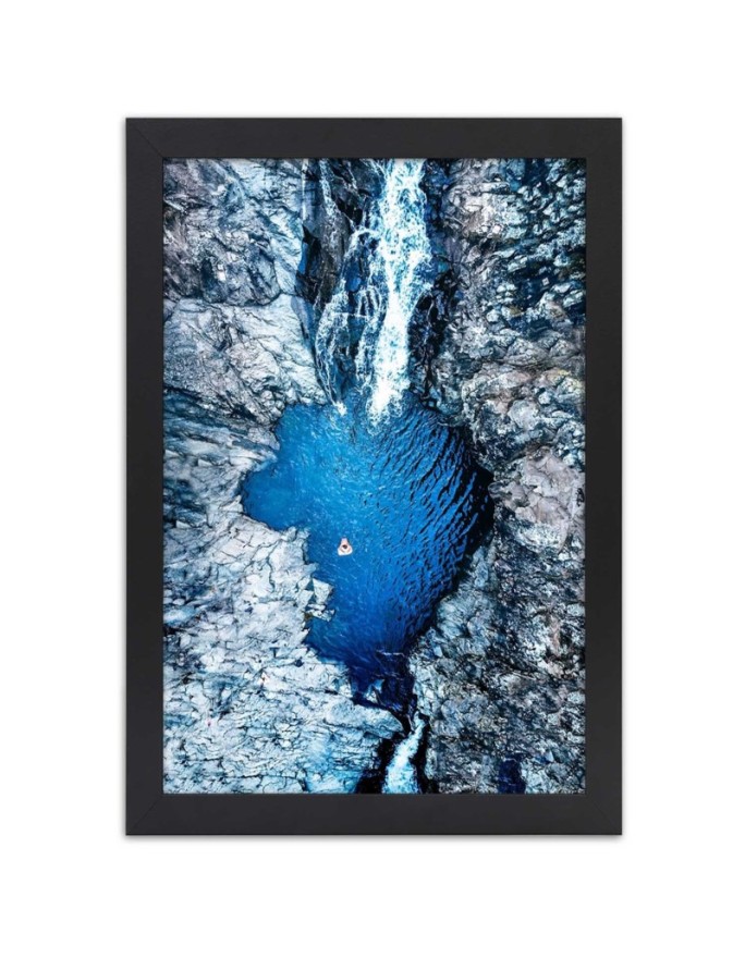 Poster Waterfall from a...