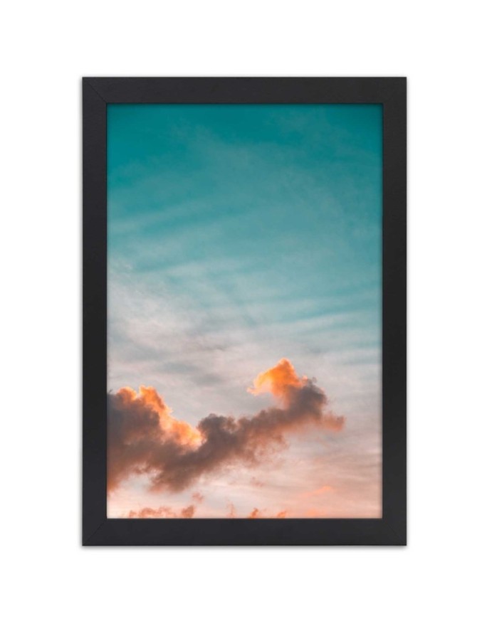 Poster Turquoise sky sunset