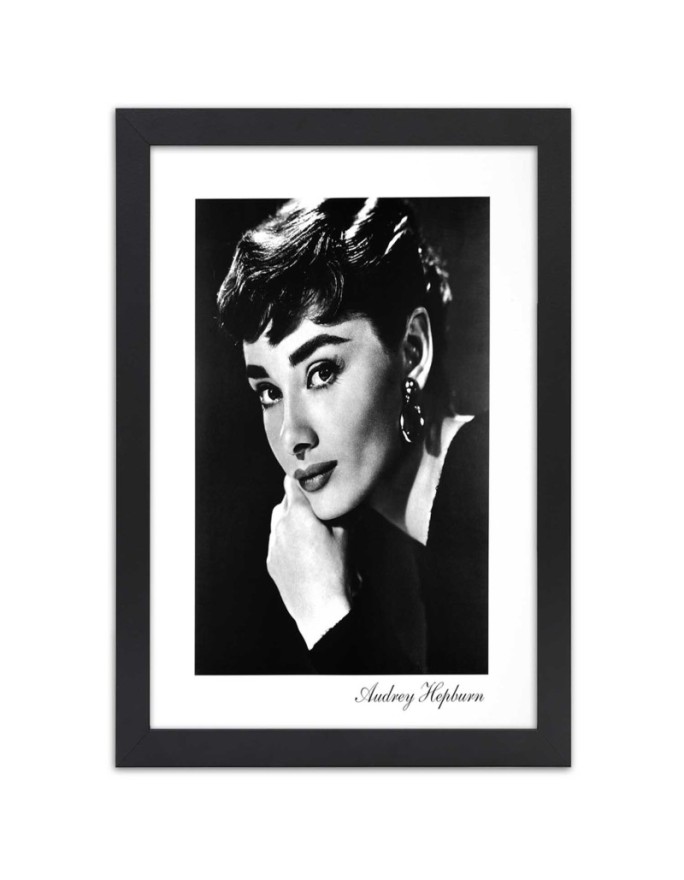Poster Portrait of Audrey...