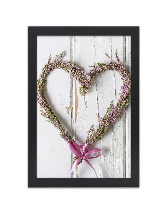Poster Heart of lavender
