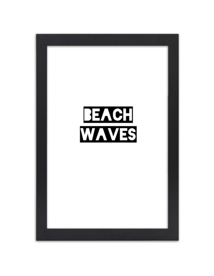 Poster Waves on the beach