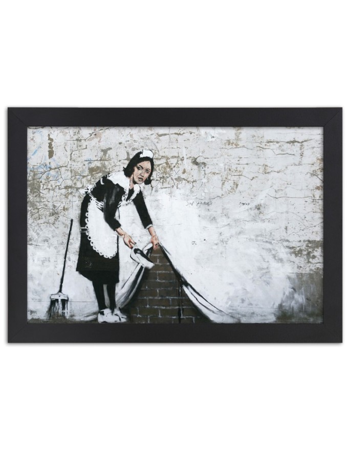 Poster Maid Banksy Mural...