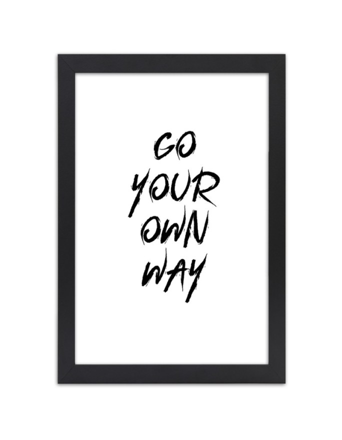 Poster Go your own way