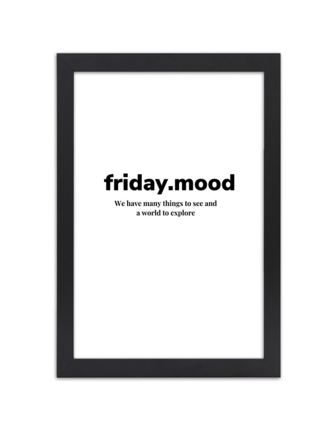 Poster Friday mood