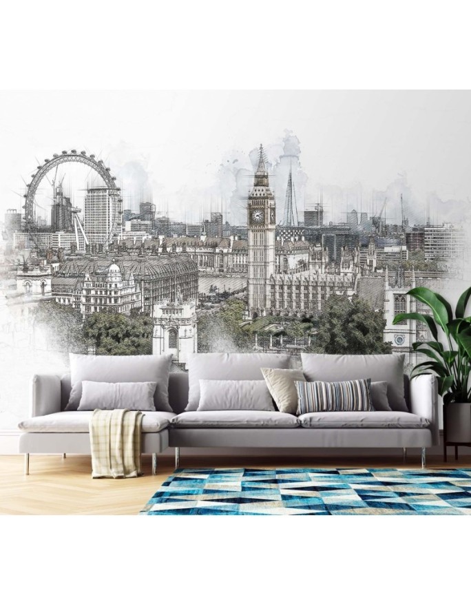 Inspirational Wallpapers for the living room - London Cornel Vlad | FEEBY
