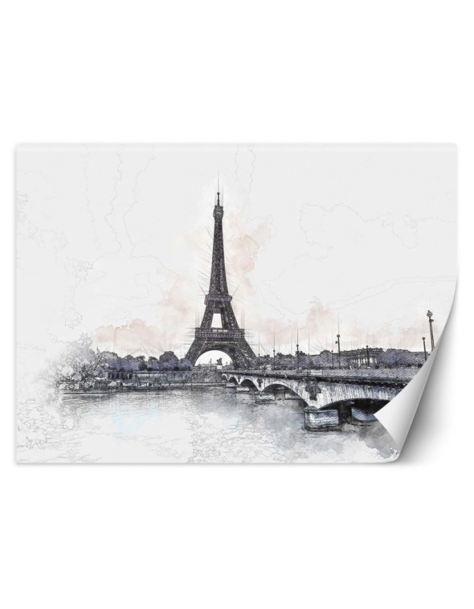 The most fashionable Wallpapers - Paris as drawn Cornel Vlad | FEEBY