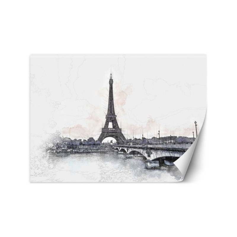 The most fashionable Wallpapers - Paris as drawn Cornel Vlad | FEEBY
