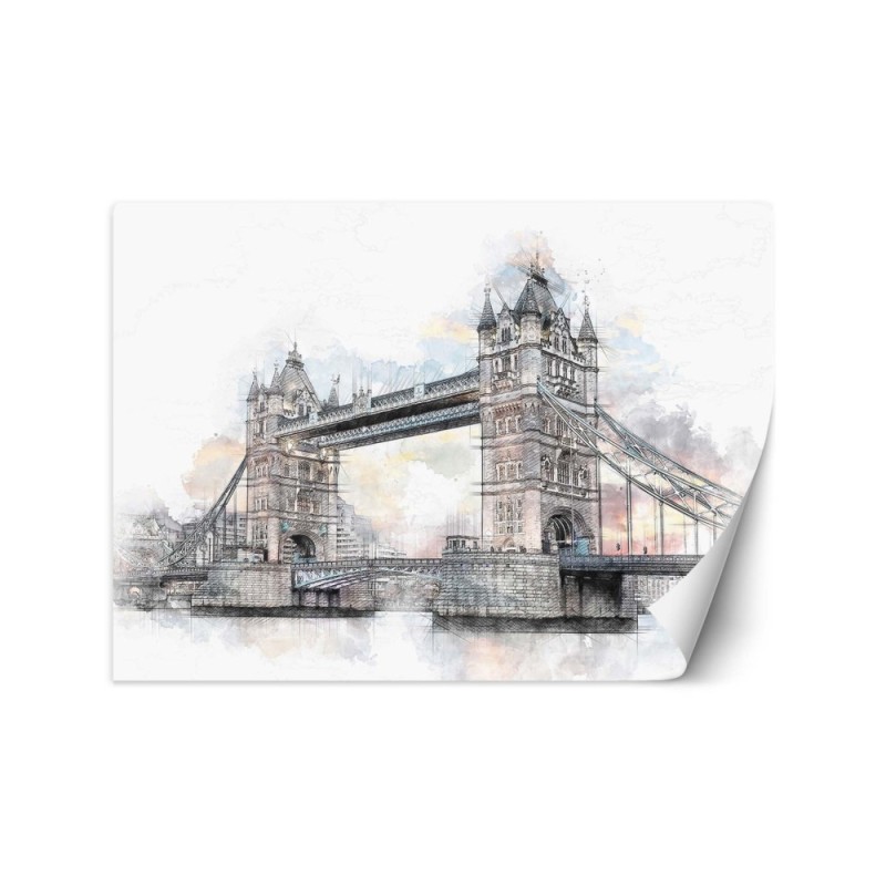 Beautiful Wallpapers for living room - London Bridge Cornel Vlad | FEEBY