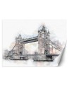 Beautiful Wallpapers for living room - London Bridge Cornel Vlad | FEEBY