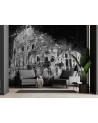 Wallpaper for living room - Colosseum b&w Cornel Vlad | FEEBY
