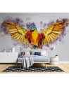 Modern Wallpaper - Parrot in flight Cornel Vlad | FEEBY