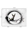 Modern Wallpaper - Creature on a branch DDJVigo | FEEBY