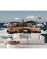 Unique wall murals - City on the ocean Zehem Chong | FEEBY
