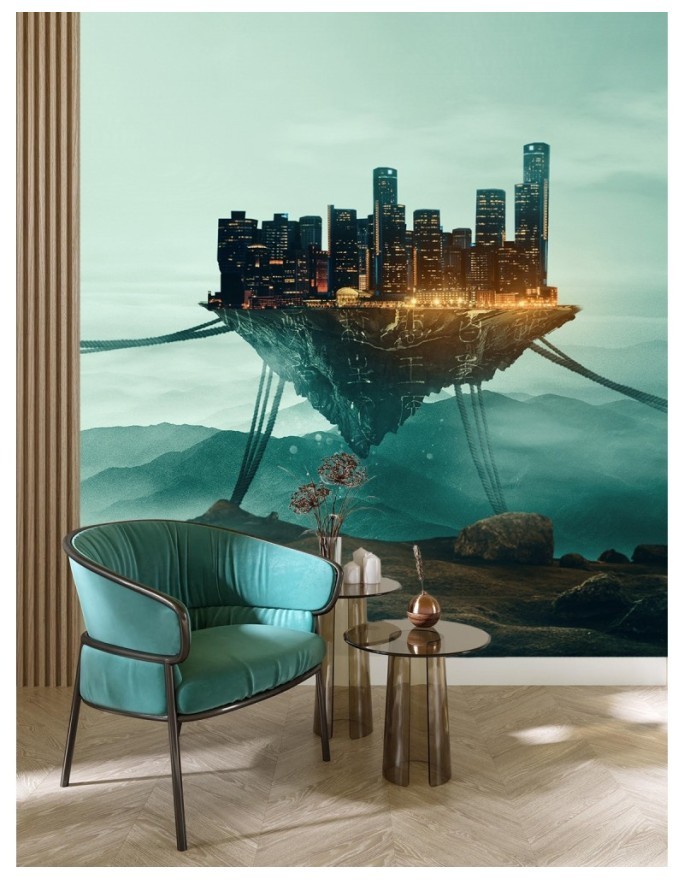 Original wall murals - Trapped on Earth Zehem Chong | FEEBY