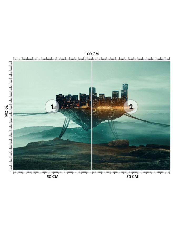 Original wall murals - Trapped on Earth Zehem Chong | FEEBY