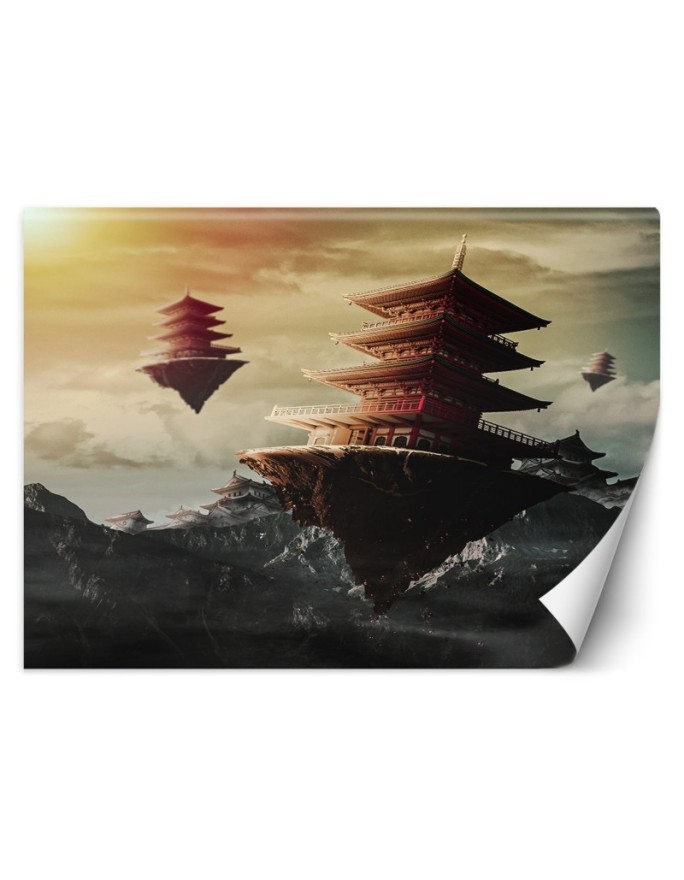 Art wall murals - Chinese building Zehem Chong | FEEBY