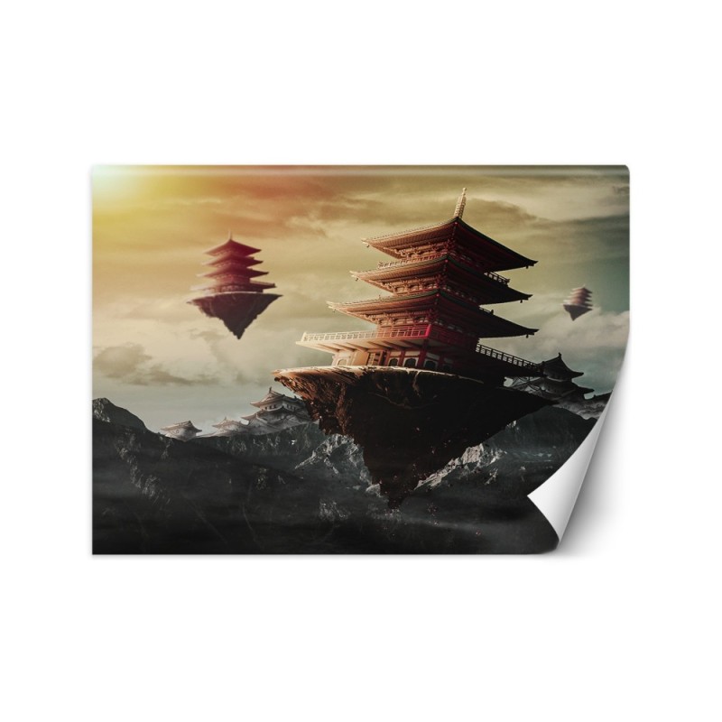 Art wall murals - Chinese building Zehem Chong | FEEBY