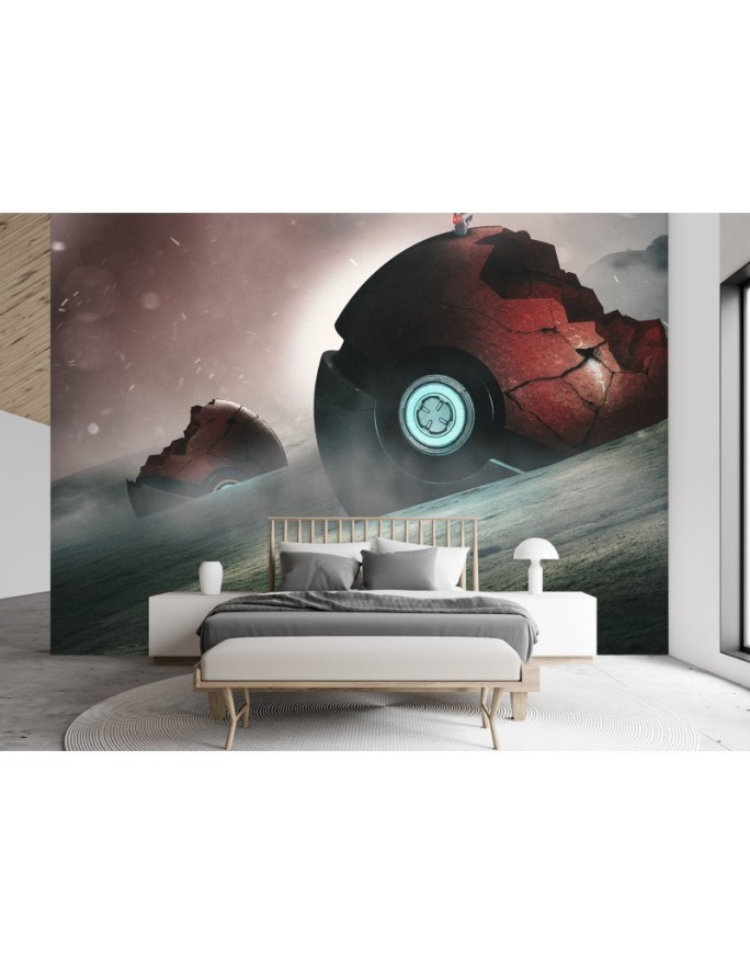 Original wall murals - Pokemons Zehem Chong | FEEBY