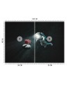 Modern wall murals - Astronaut and asteroid Zehem Chong | FEEBY
