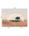 Original wall murals for the home - Tree desert Zehem Chong | FEEBY
