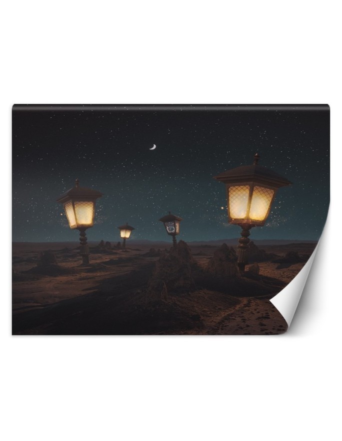 Artist wall murals - Dark desert Zehem Chong | FEEBY