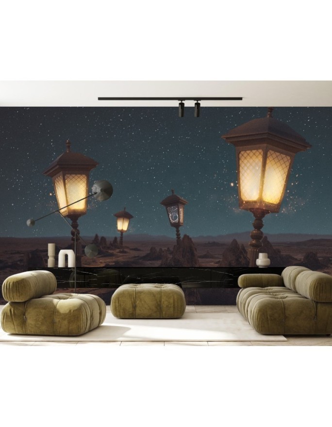 Artist wall murals - Dark desert Zehem Chong | FEEBY