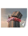 Designer wall murals - Flowers in a skyscraper Zehem Chong | FEEBY