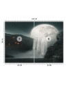 Wall mural - Moon waterfall Zehem Chong | FEEBY