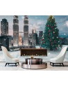 Wall mural - Christmas tree Zehem Chong | FEEBY