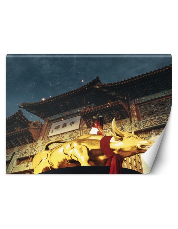 Modern Wallpapers for the home - Golden bull Zehem Chong | FEEBY