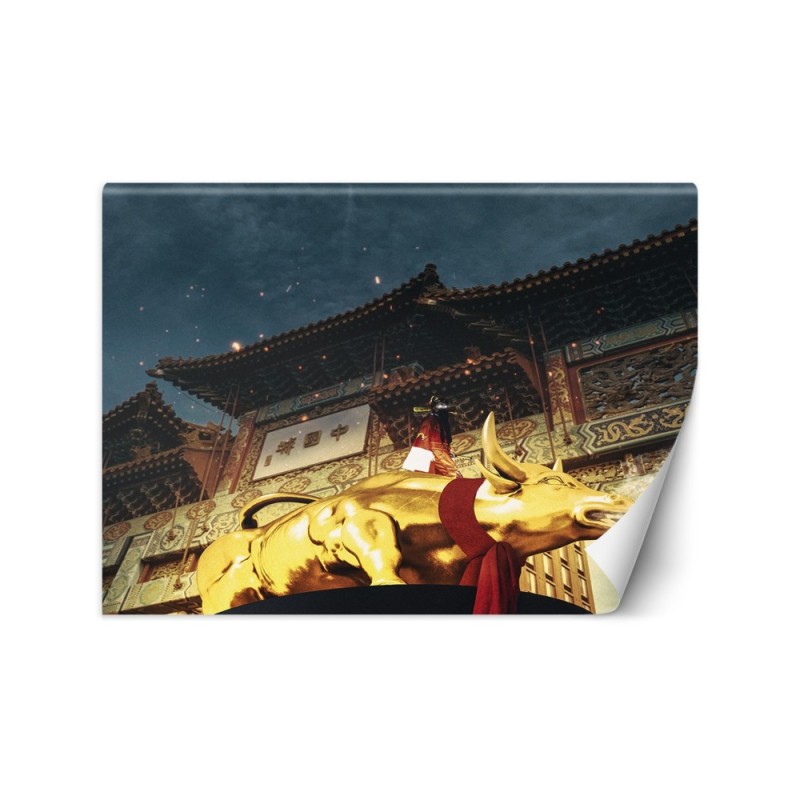 Modern Wallpapers for the home - Golden bull Zehem Chong | FEEBY