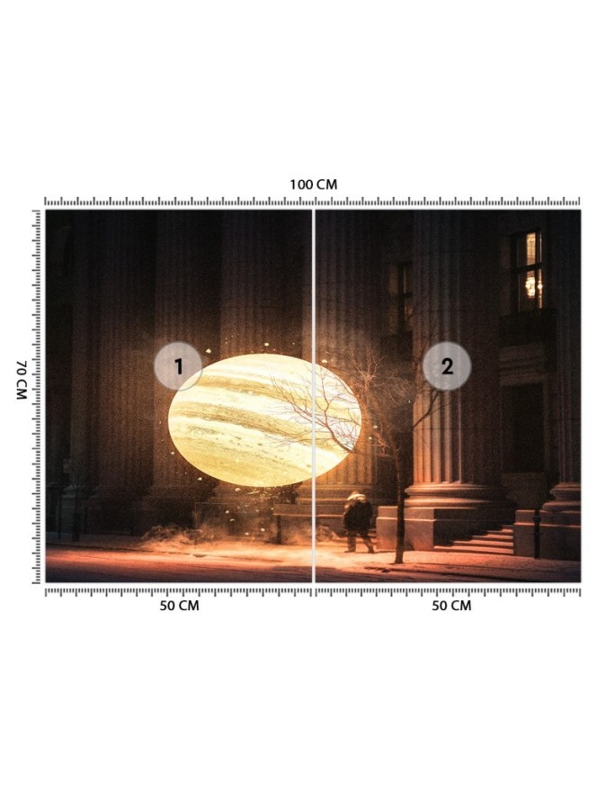 Designer Wallpaper - Fall of the planet Zehem Chong | FEEBY