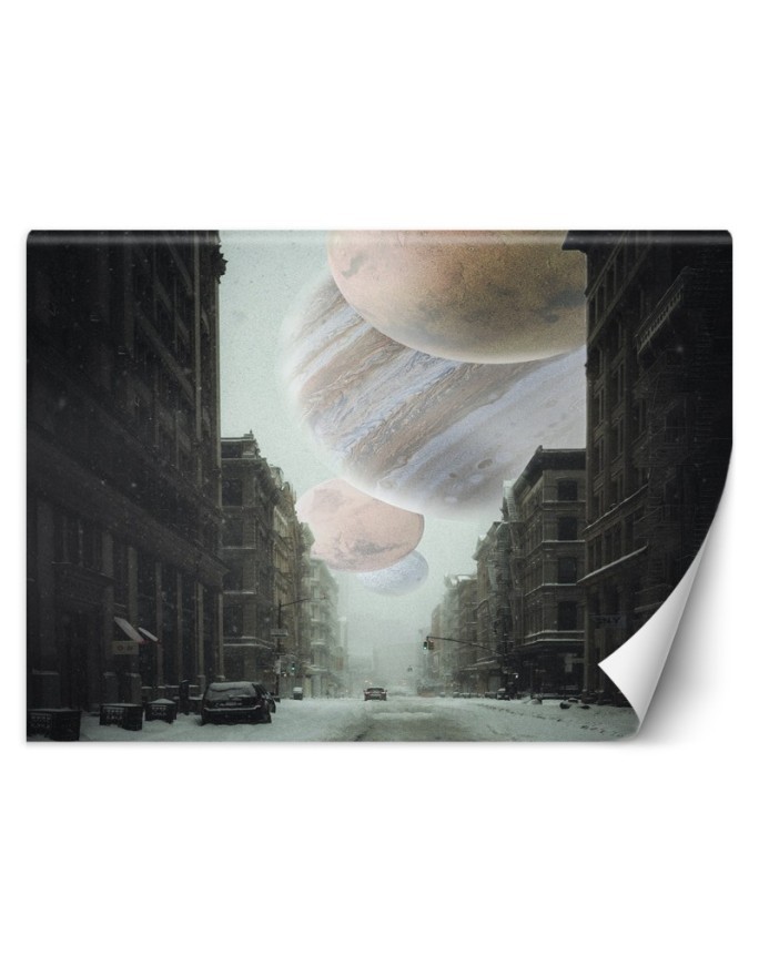 Original Wallpapers - Winter space city Zehem Chong | FEEBY