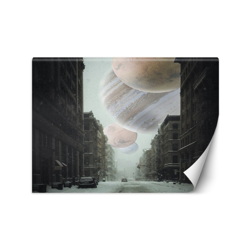 Original Wallpapers - Winter space city Zehem Chong | FEEBY