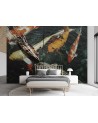 Living room Wallpaper - Koi fish Zehem Chong | FEEBY