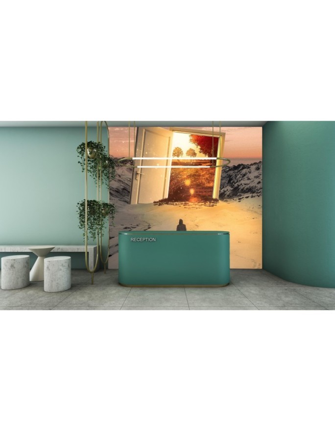 Living room Wallpaper - Abstraction Zehem Chong | FEEBY
