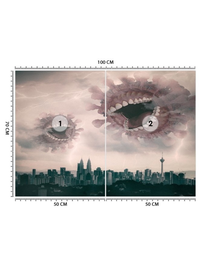 Modern Wallpapers - Attack of the pandemic Zehem Chong | FEEBY