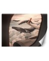 Most fashionable wall mural - Whale view from an aeroplane Zehem Chong | FEEBY