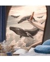 Most fashionable wall mural - Whale view from an aeroplane Zehem Chong | FEEBY