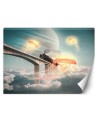 Art wall mural - Jellyfish in the sky Zehem Chong | FEEBY