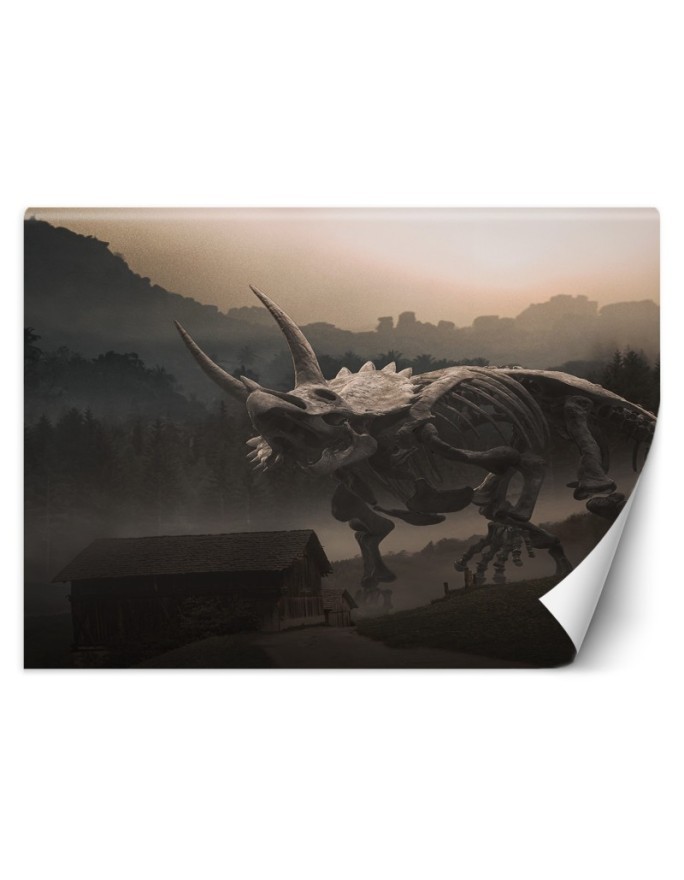 Wall mural for living room - The last dinosaur Zehem Chong | FEEBY